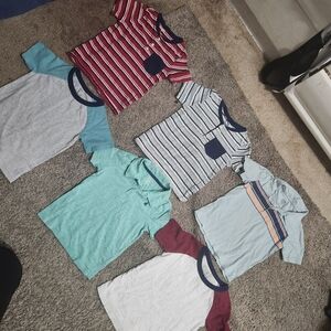 Carter's Assorted Striped and Solid Tees